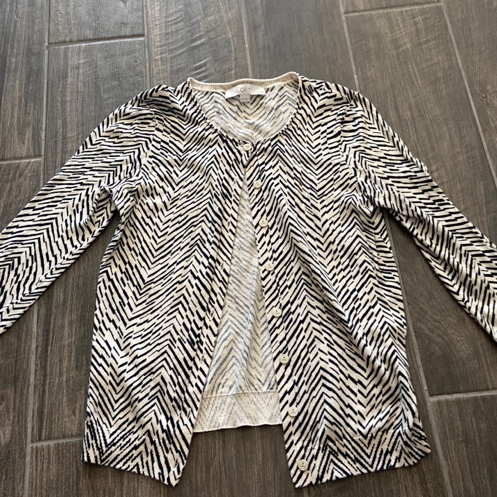 Loft - Button Down Cardigan